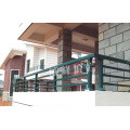 Wrought iron fence balcony protective railing railing